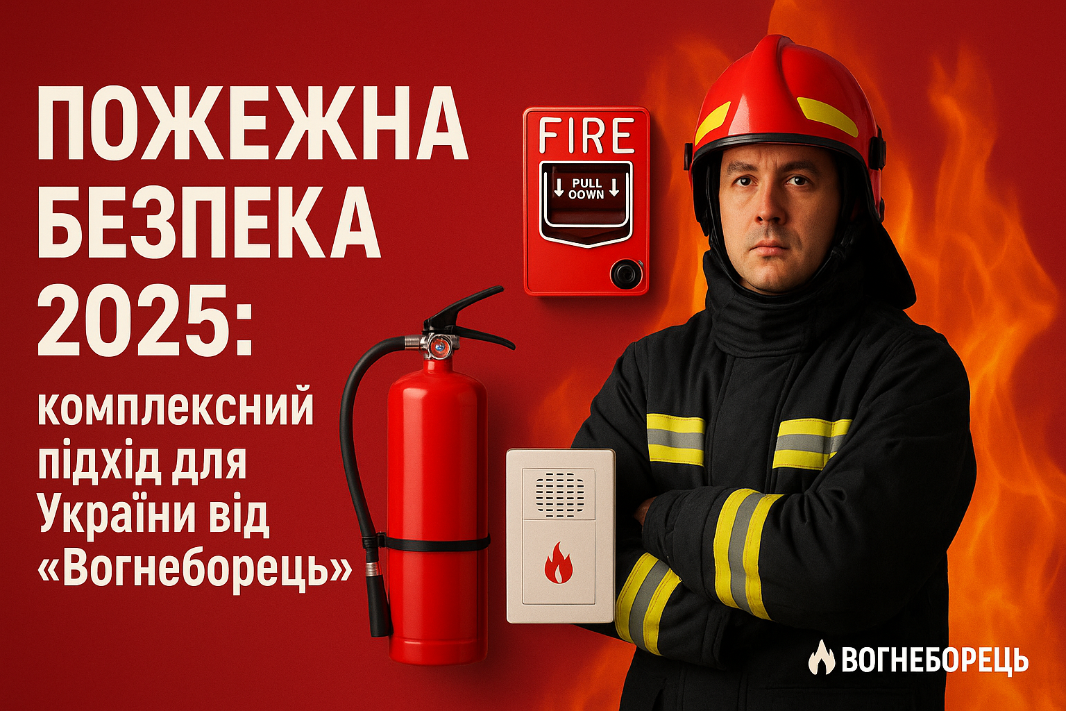 Пожежна безпека 2025: комплексний підхід для України від «Вогнеборець» - Вогнеборець Плюс