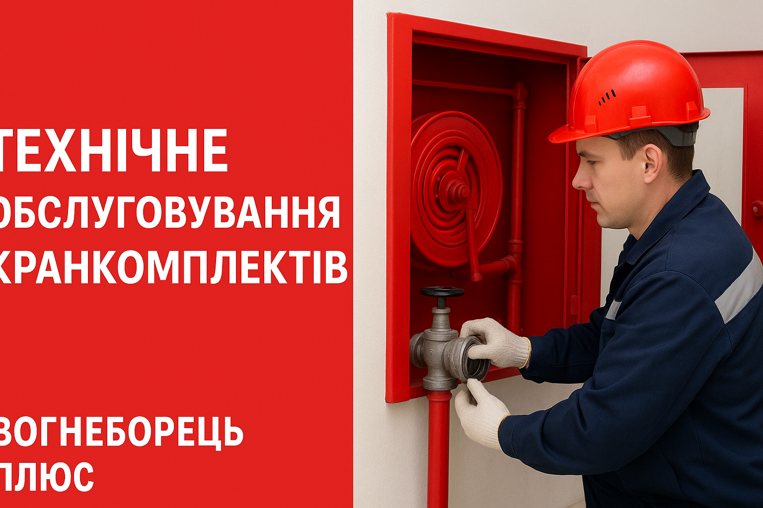 Технічне обслуговування пожежних кранкомплектів в Україні - Вогнеборець Плюс