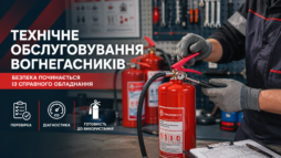технічне обслуговування вогнегасників