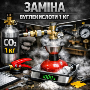 Заміна вуглекислоти 1 кг