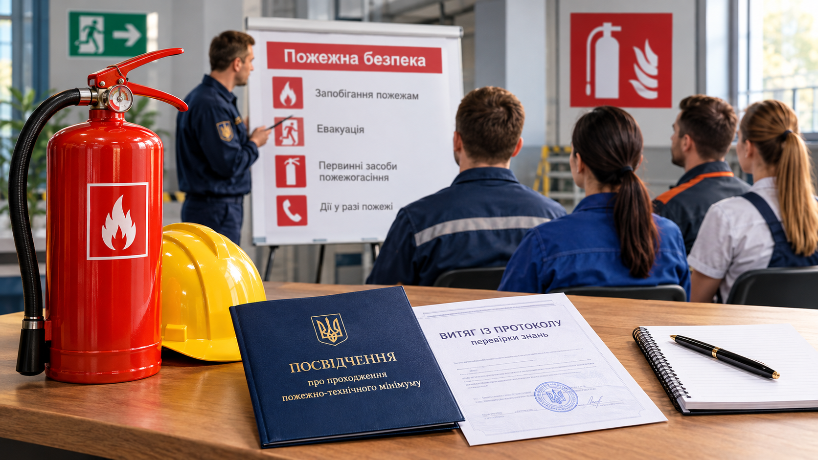 Пожежно-технічний мінімум: кому обов’язковий, скільки коштує і які документи отримати - Вогнеборець Плюс